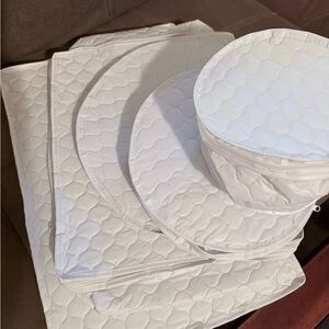 Set of 5 Casserole & Bowl Dish Covers